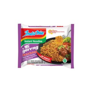 Indomie Instant Noodles Mi Goreng Rendang Spicy Beef - CASE of 40 PACKS
