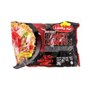 Lucky Me! Pancit Canton Hot Chilli - CASE of 24 PACKS