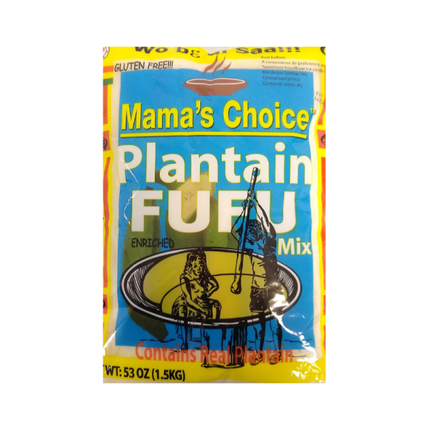 Mama's Choice Plantain Fufu Flour 1.5KG