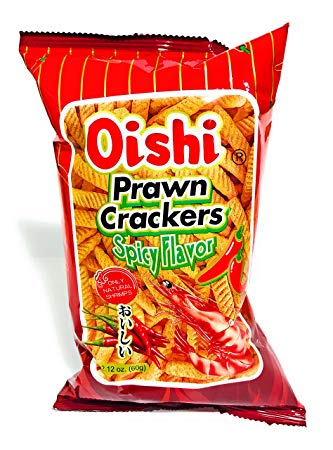 Oishi Shrimp Chips - Spicy 60G