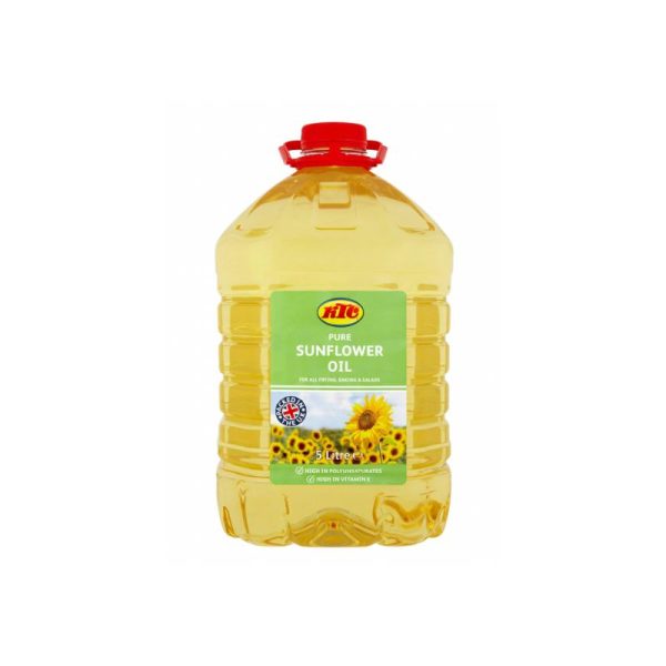 KTC Pure Sunflower Oil (5 Litres)