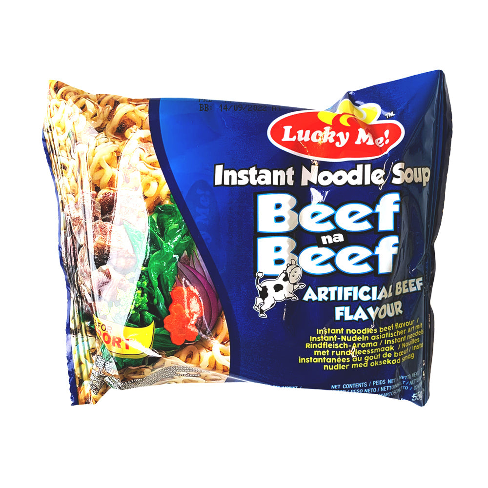 Lucky Me Beef Instant Noodles
