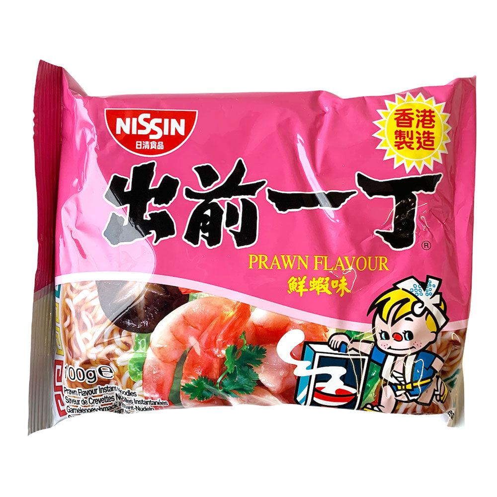 Nissin Prawn Flavour Noodles HONG KONG Variety