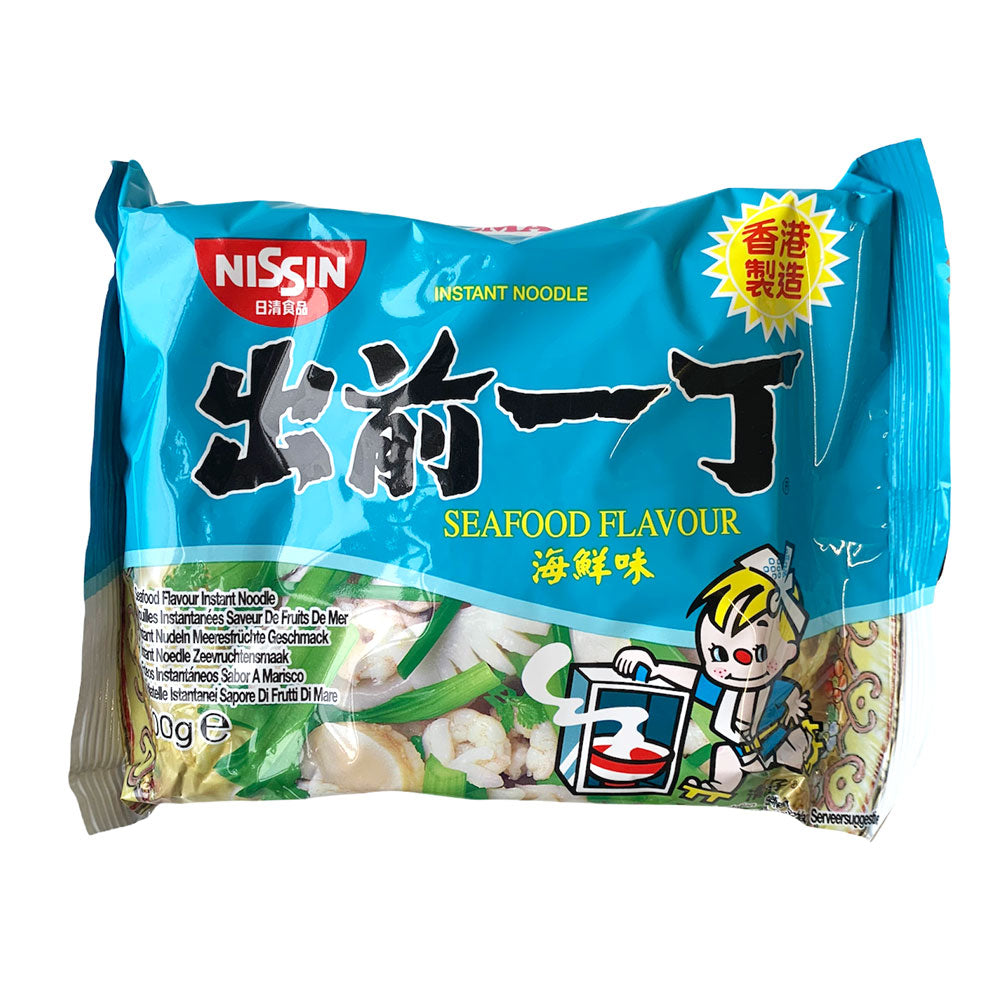 Nissin Seafood Flavour Noodles HONG KONG Variety