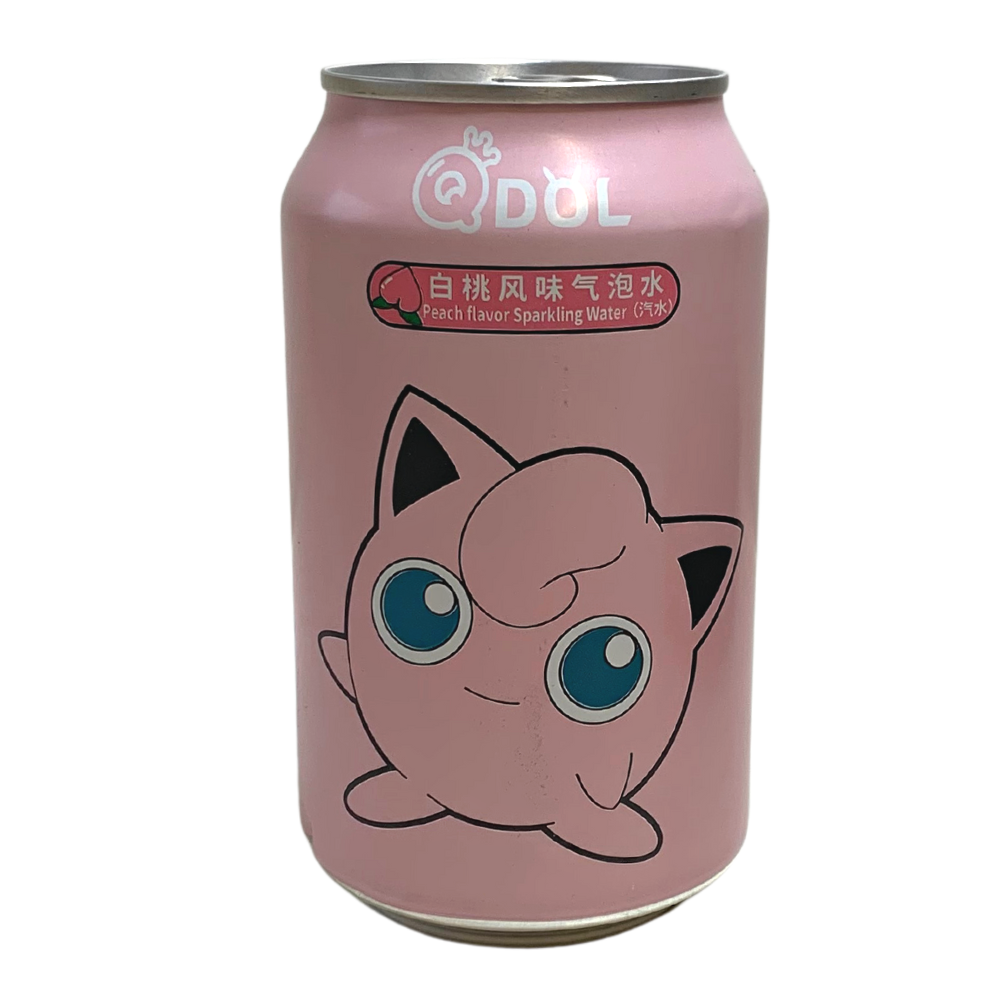 Qdol Pokemon Sparkling Water Peach Flavour