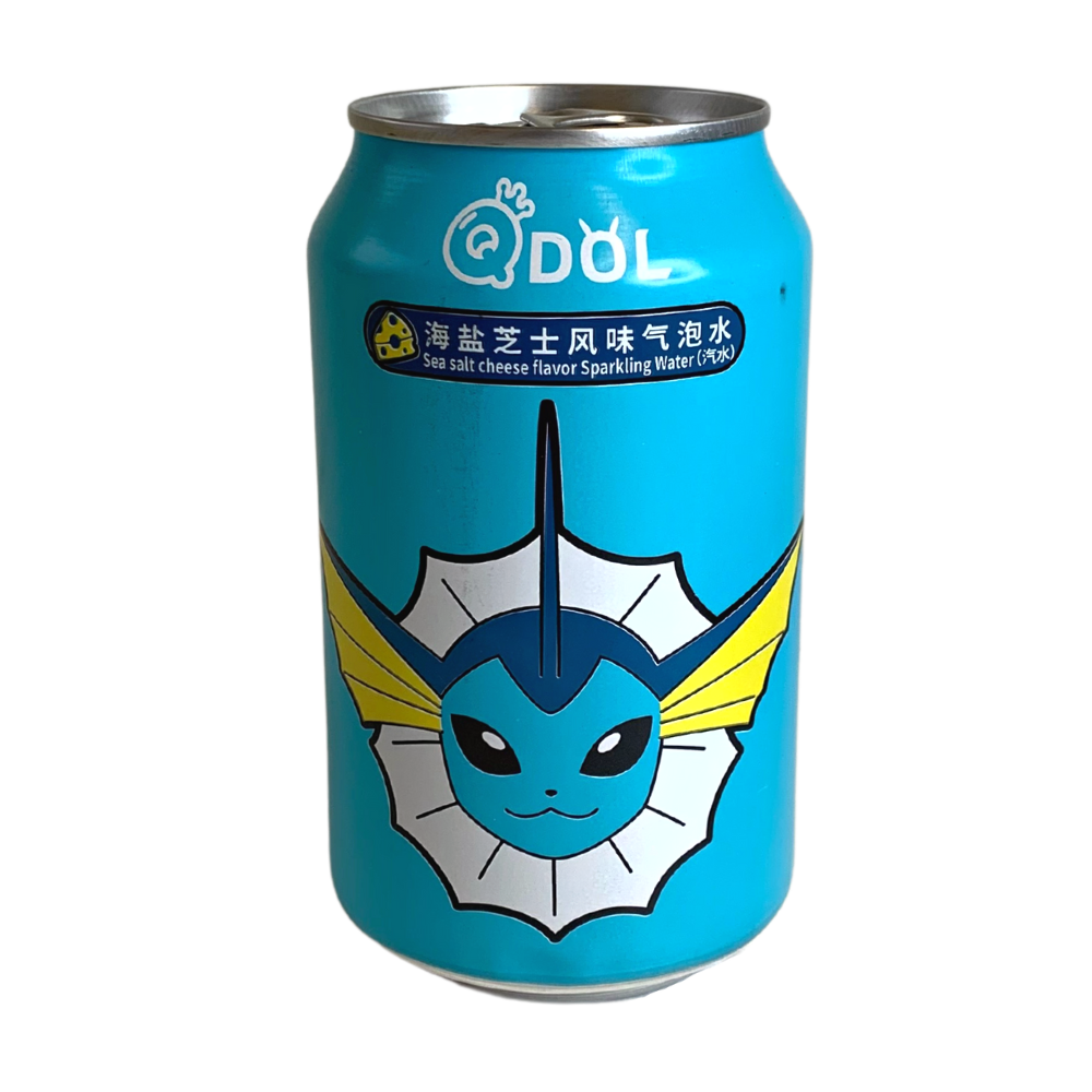 Qdol Pokemon Sparkling Water Sea Salt Cheese Flavour