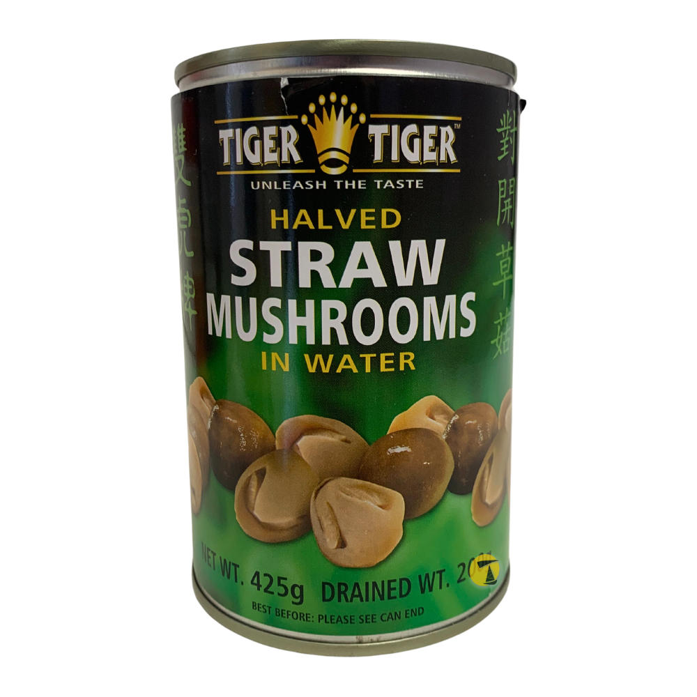 Tiger Tiger Straw Mushroom HALVES