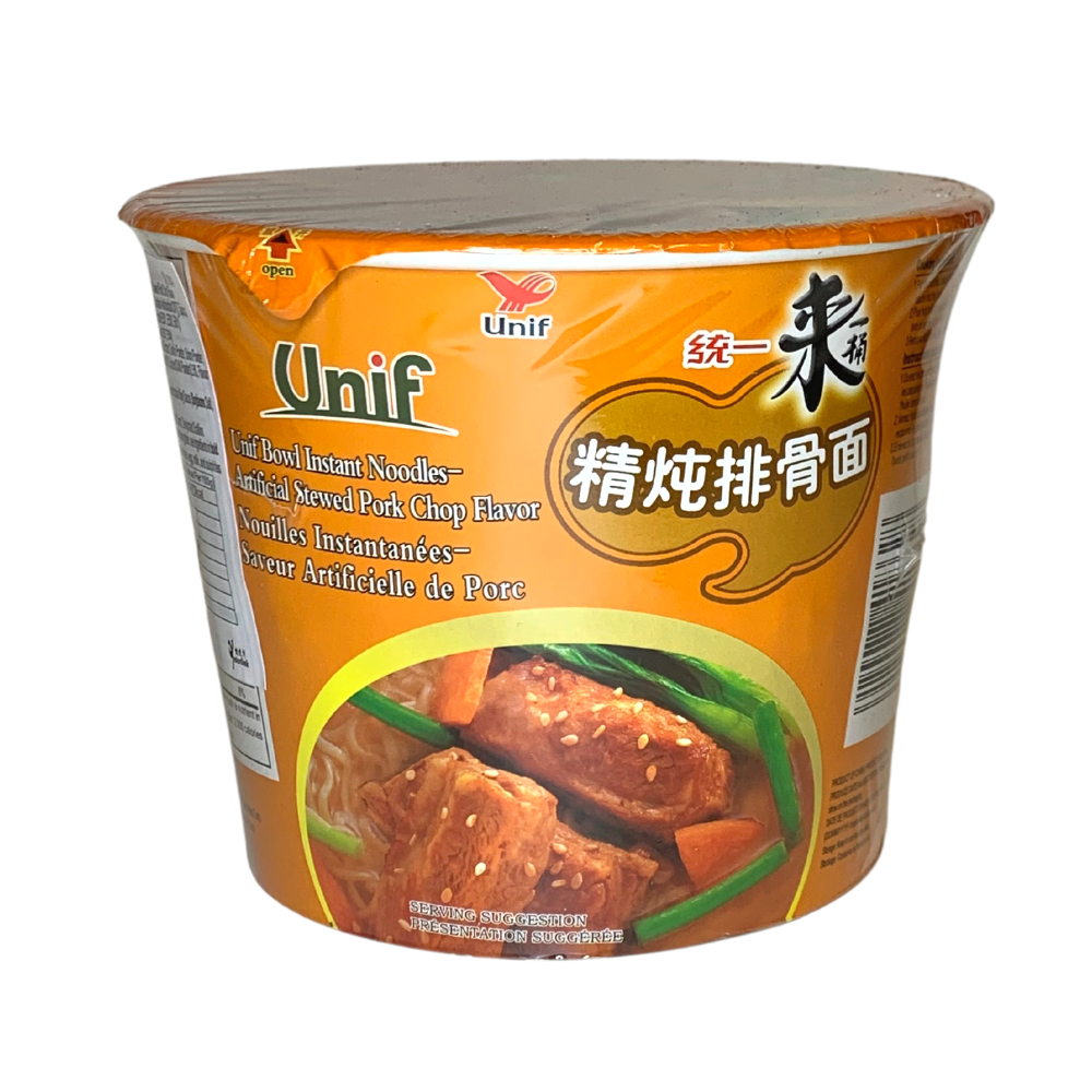 Unif Stewed Pork Chop Bowl Noodles