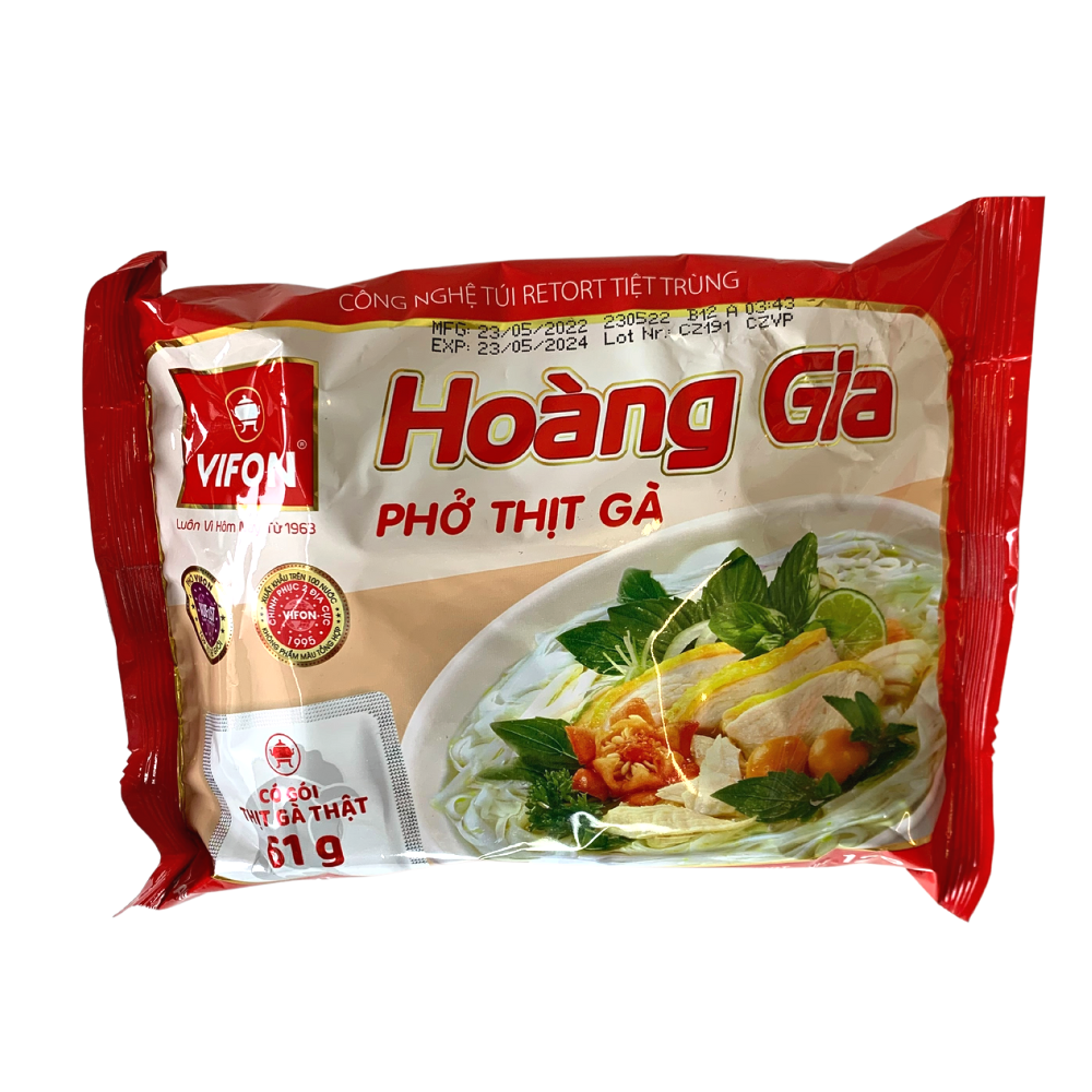 Vifon Hoang Gia Instant Rice Noodles with Chicken