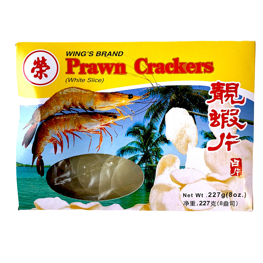 Wing s Brand White Uncooked Prawn Crackers