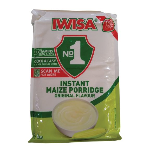 Instant maize porridge orignal flavour by iwusi