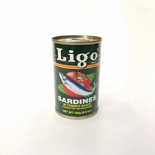 ligo sardines in tomato sauce 155g 63 p