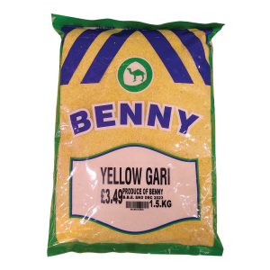 Yellow garri by Benny 1-5kg